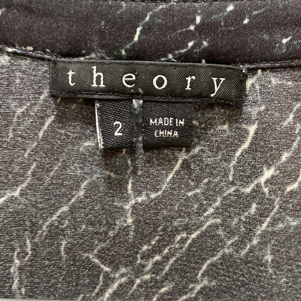 THEORY SLEEVELESS SILK DRESS - Picture 7 of 11
